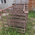 1485777-17 Släpvagn med aluminiumkåpa och plantlådeinsats - Aktiv Stabil 1300kg -1989 (Reparationsobjekt)