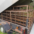 1485778-2 Släpvagn med aluminiumkåpa och plantlådeinsats (reparationsobjekt)