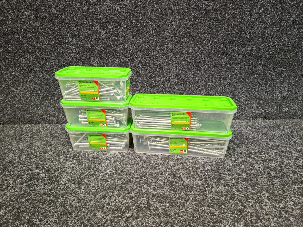 1576029-1 275 st Konstruktionsskruv ET-T, Essve