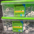 1576030-2 400 st Konstruktionsskruv-W 6.0x80 & 6.0x60mm Vit, Essve