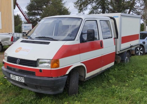 Volkswagen Transporter Chassi Double Cab 2.6t 2.5 Syncro, 110hk -1995 (Reparationsobjekt)