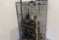 1566892 Trolley with welding equipment, cutting machine and air-powered tools - Migatronic LTE 140