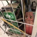 1566892-4 Trolley with welding equipment, cutting machine and air-powered tools - Migatronic LTE 140