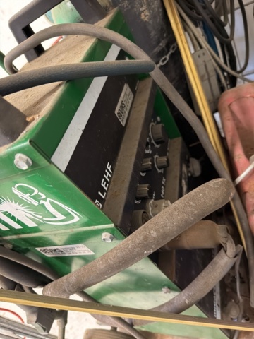 1566892-5 Trolley with welding equipment, cutting machine and air-powered tools - Migatronic LTE 140