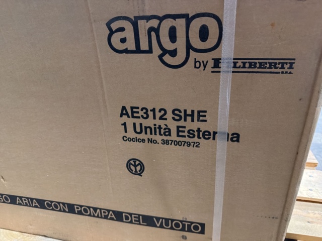 1578149-6 2 st Utomhusdelar till luftvärmepumpar, ARGO