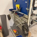 1566893-1 Toolbox on wheels with content