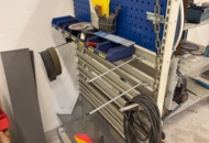 1566893 Toolbox on wheels with content