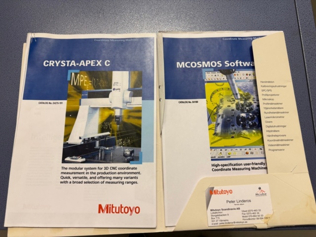 1563339-23 Coordinate measuring machine Mitutoyo Crysta-Apex C122010 – 2006
