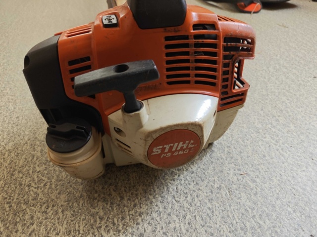 1485783-7 Brushcutter Stihl FS 460 C with harness and helmet