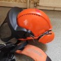 1485784-2 Brushcutter Stihl FS 460 C with harness and helmet