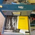 1566901-4 Tool trolley with contents