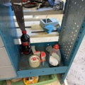 1566901-7 Tool trolley with contents