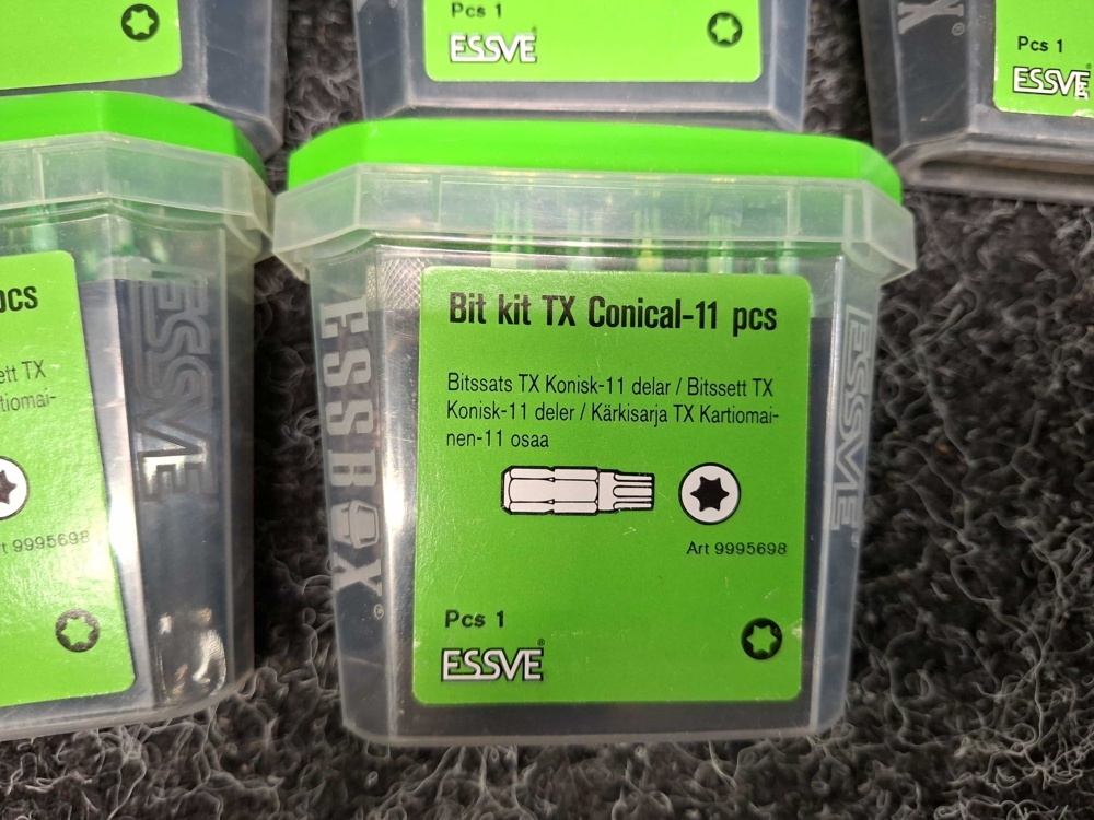 1576053-2 10 st förpackningar med Bits, Essve