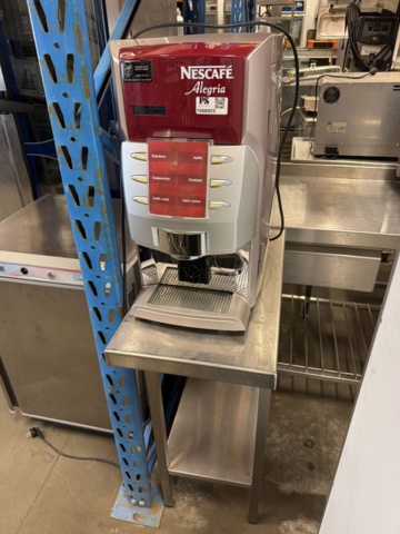 1566025-1 Kaffemaskin med bänk – Nescafé Alegria A630
