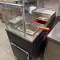 1566032-1 Gas grill cart - frying table, deep fryer