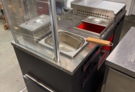 1566032 Gas grill cart - frying table, deep fryer
