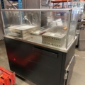 1566032-3 Gas grill cart - frying table, deep fryer