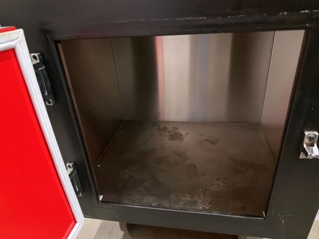 1566032-5 Gas grill cart - frying table, deep fryer