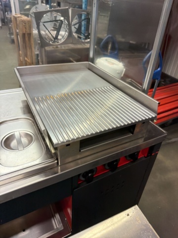 1566032-6 Gas grill cart - frying table, deep fryer