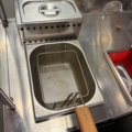 1566032-7 Gas grill cart - frying table, deep fryer