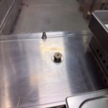 1566032-12 Gas grill cart - frying table, deep fryer