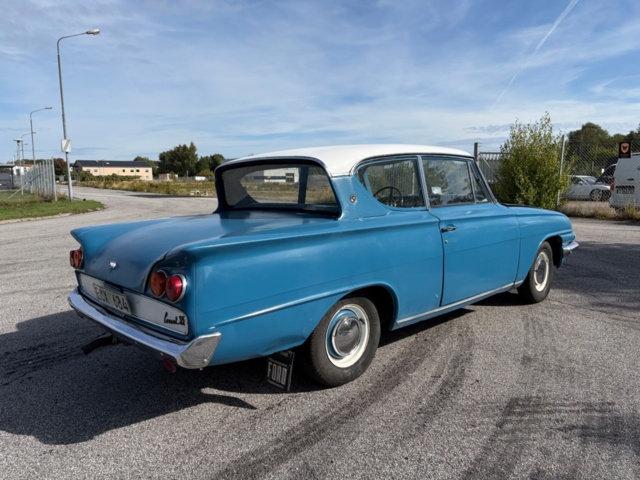 1578383-5 Ford Consul Classic 315 Deluxe 2-dörrars 1.3 Manuell, 57hk -1962 (Renoveringsprojekt)