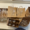 1308594-2 Samling med diverse drycksglas