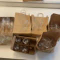 1308594-3 Samling med diverse drycksglas
