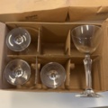 1308594-6 Samling med diverse drycksglas