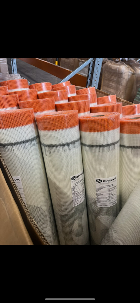1578409-1 Lot of fiberglass mesh on a roll of 6 pieces
