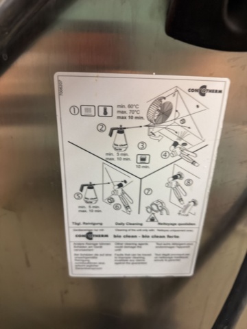 1566009-7 Combi oven with stand - Convotherm OSP