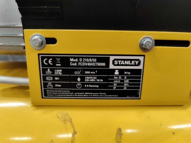 1578384-4 Kompressor Stanley D 210/8/50