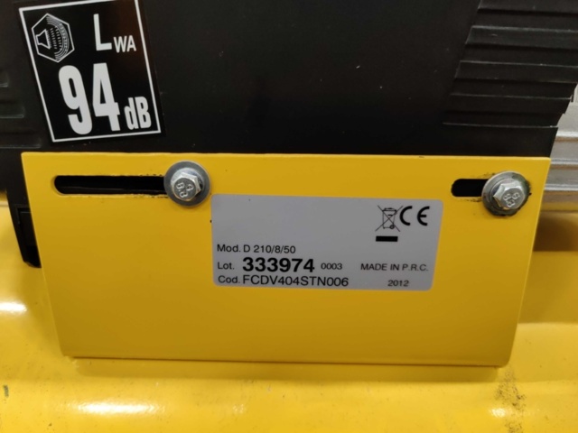1578384-9 Kompressor Stanley D 210/8/50
