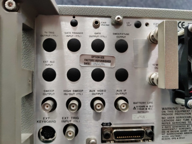 1578385-6 EMC Analysator Hp 8591EM