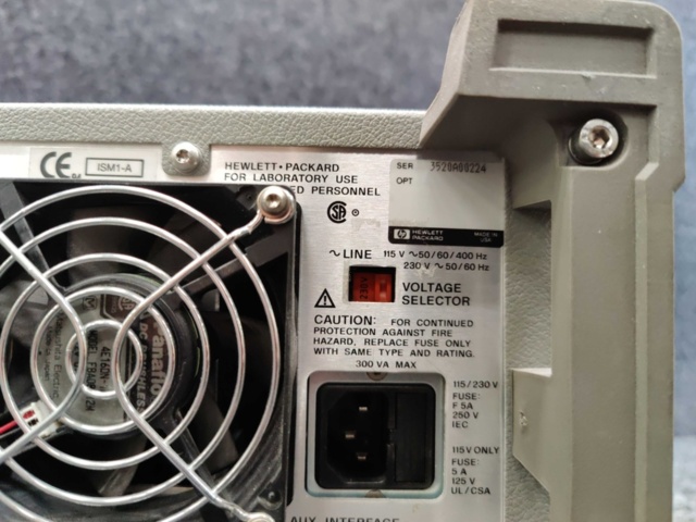 1578385-7 EMC Analysator Hp 8591EM