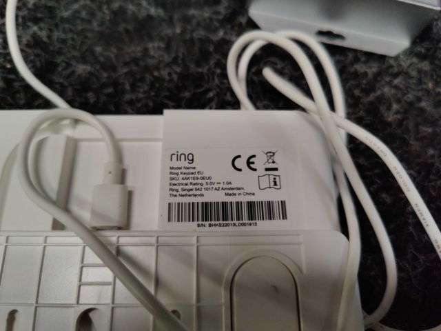 1578394-6 Hemlarmsystem med tillhörande kamera Ring Alarm