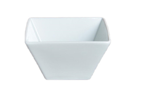 Small square bowl, 36 pcs - size 12 x 12 x 7 cm, white