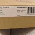 1564836-5 Vägghyllor 2 st - String Pocket Ash/White (Nya i förpackning)