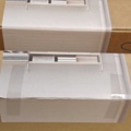 1564836-6 Vägghyllor 2 st - String Pocket Ash/White (Nya i förpackning)