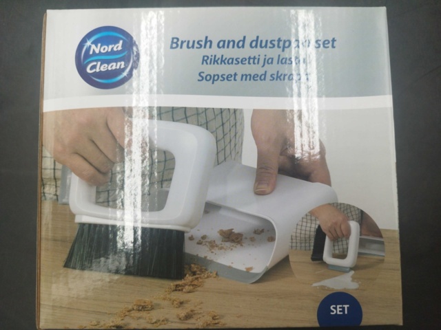 1578698-6 Sopset, 30 st - Nord Clean, borste och skyffel