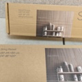 1564838-3 Vägghyllor 2 st - String Pocket Oak/White (Nya i förpackning)