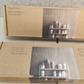 1564839-2 Vägghyllor 2 st - String Pocket Oak/White (Nya i förpackning)