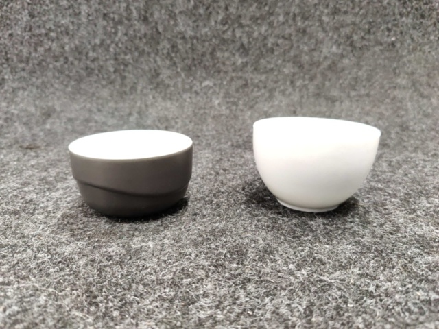 1578335-7 Sortiment med kaffekoppar och glas