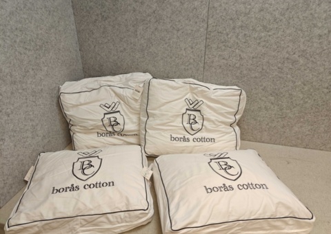 Täcken 2 st och kuddar 2 st - Borås Cotton