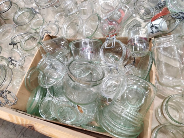 1578336-4 Sortiment med glasburkar
