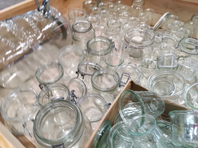 1578336-5 Sortiment med glasburkar