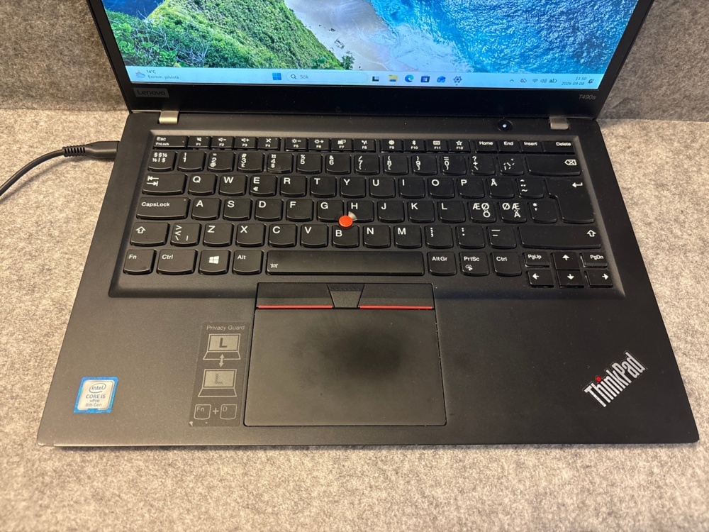 1529493-2 Laptop med 4G router och tillbehör - Lenovo ThinkPad T490