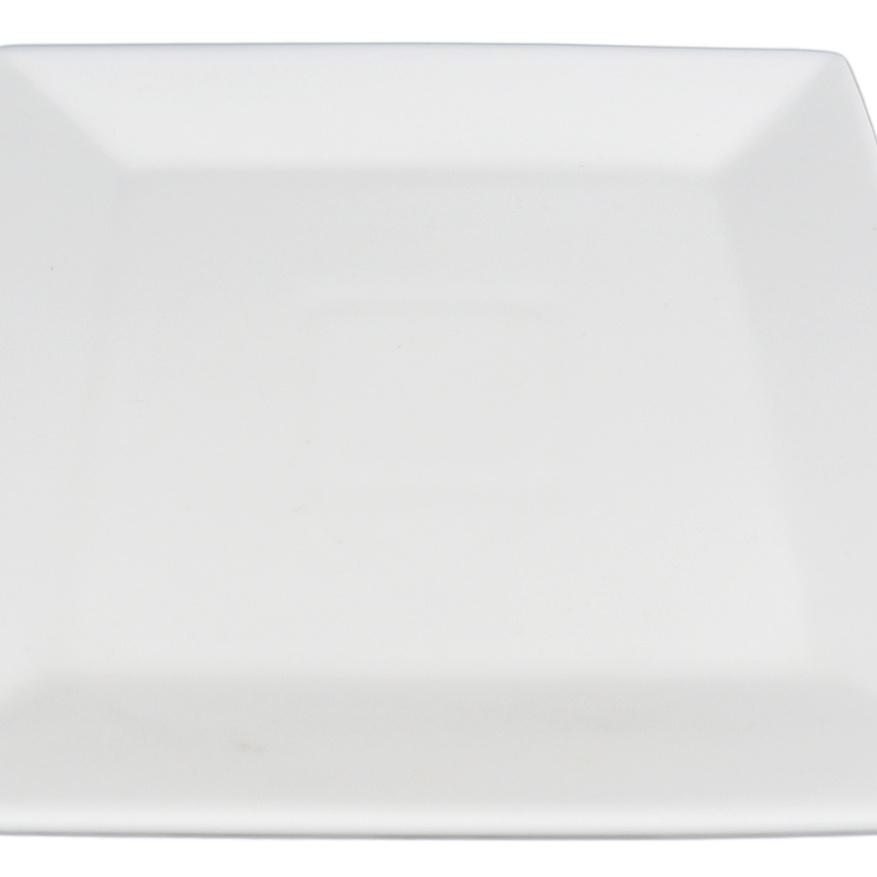1578748-1 Square plate, 24 pcs - size 19.5 x 19.5 x 1.5 cm, white