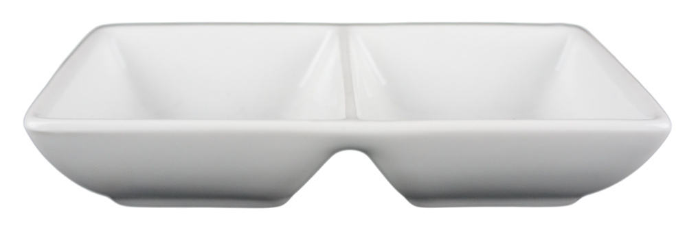 1578750-1 Mini bowl two-piece, 108 pcs - size 14.5 x 7 x 3 cm, white