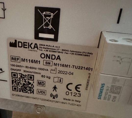 1531340-24 Body Sculpting Machine – DEKA ONDA Plus Coolwaves® – 2022 – Near New Condition